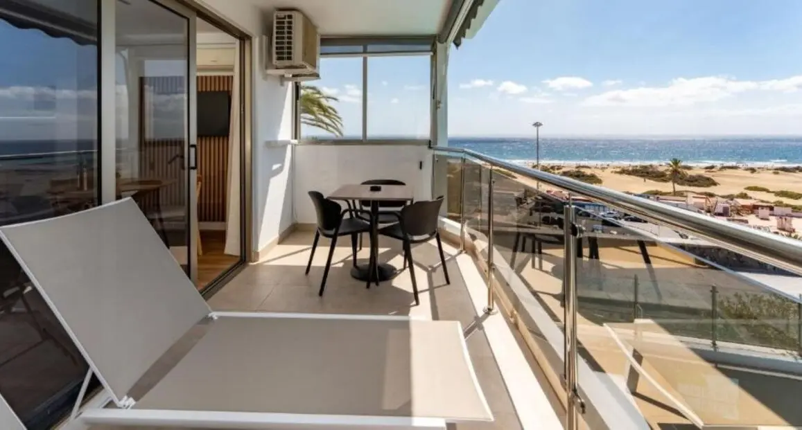 Widok z hotelu Alsol Don Palomon