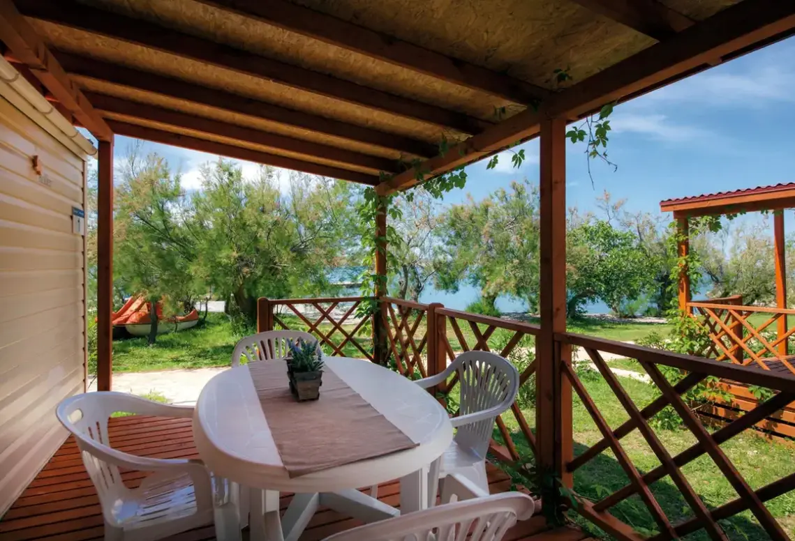 Widok z hotelu Bluesun Camp Paklenica