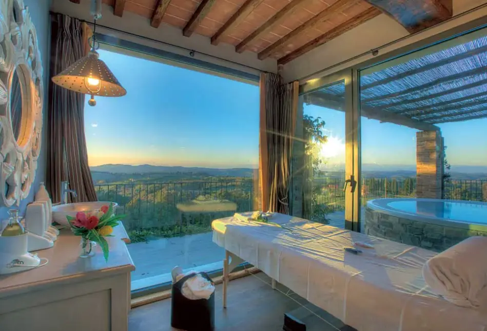 Spa w hotelu Castellare di Tonda