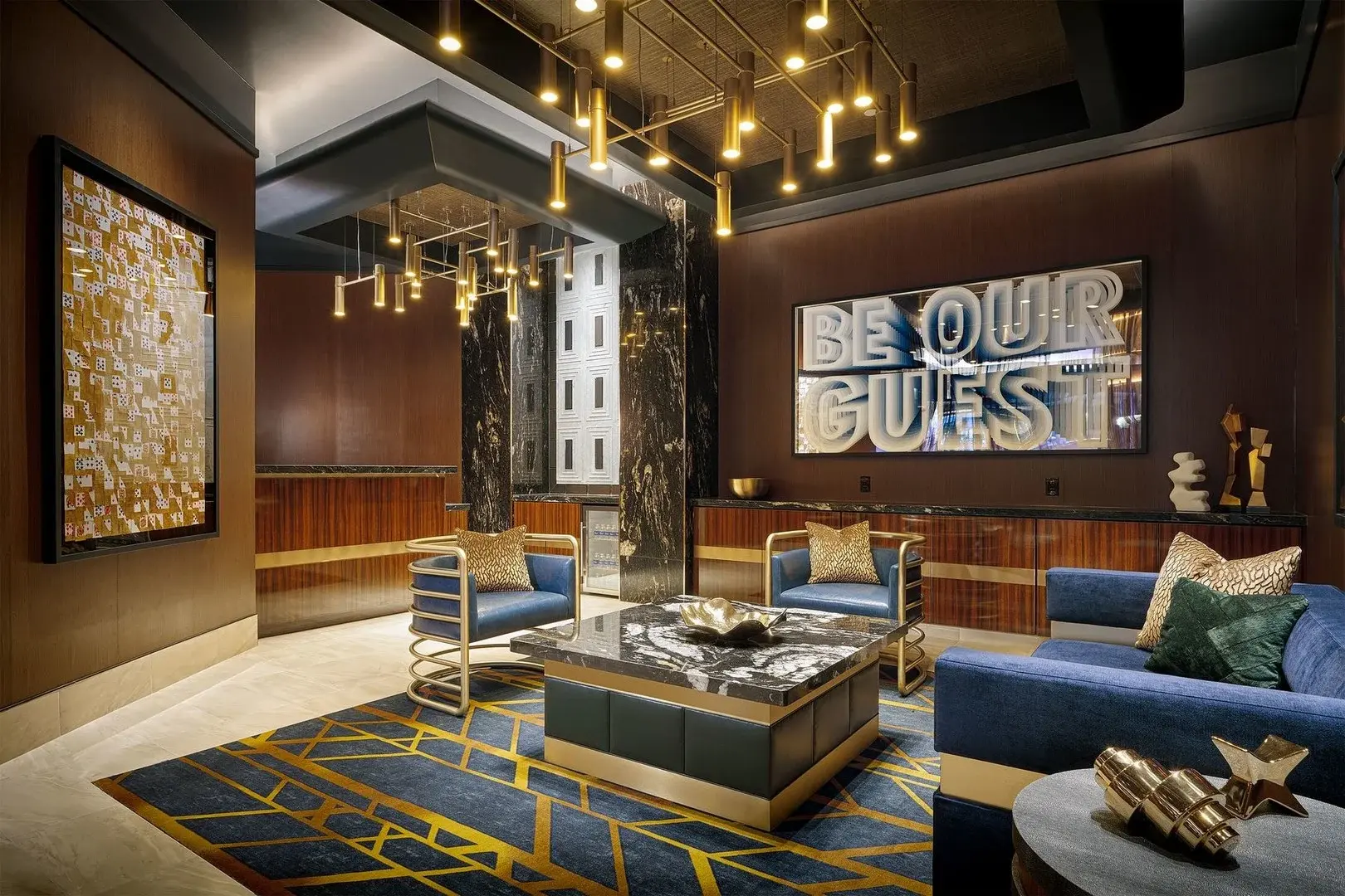 Lobby hotelu Circa Resort & Casino