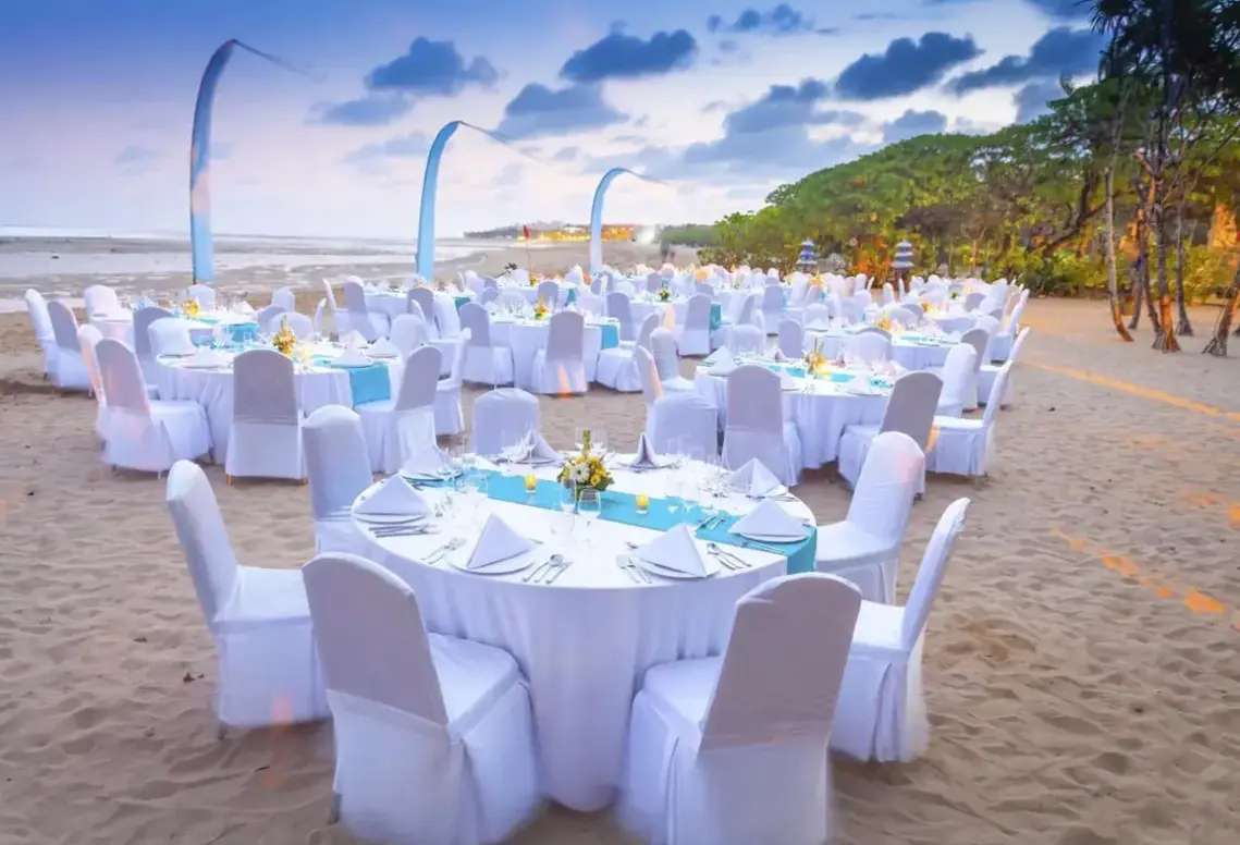 Plaża przy hotelu Courtyard by Marriott (Nusa Dua)