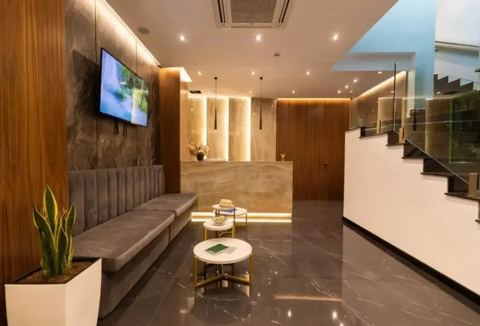 Lobby hotelu Esbjerg