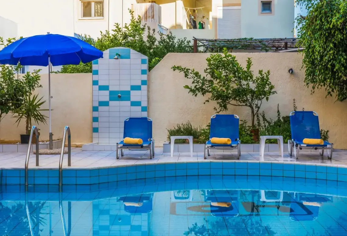 Basen w hotelu Hersonissos Central (ex.Dimico)