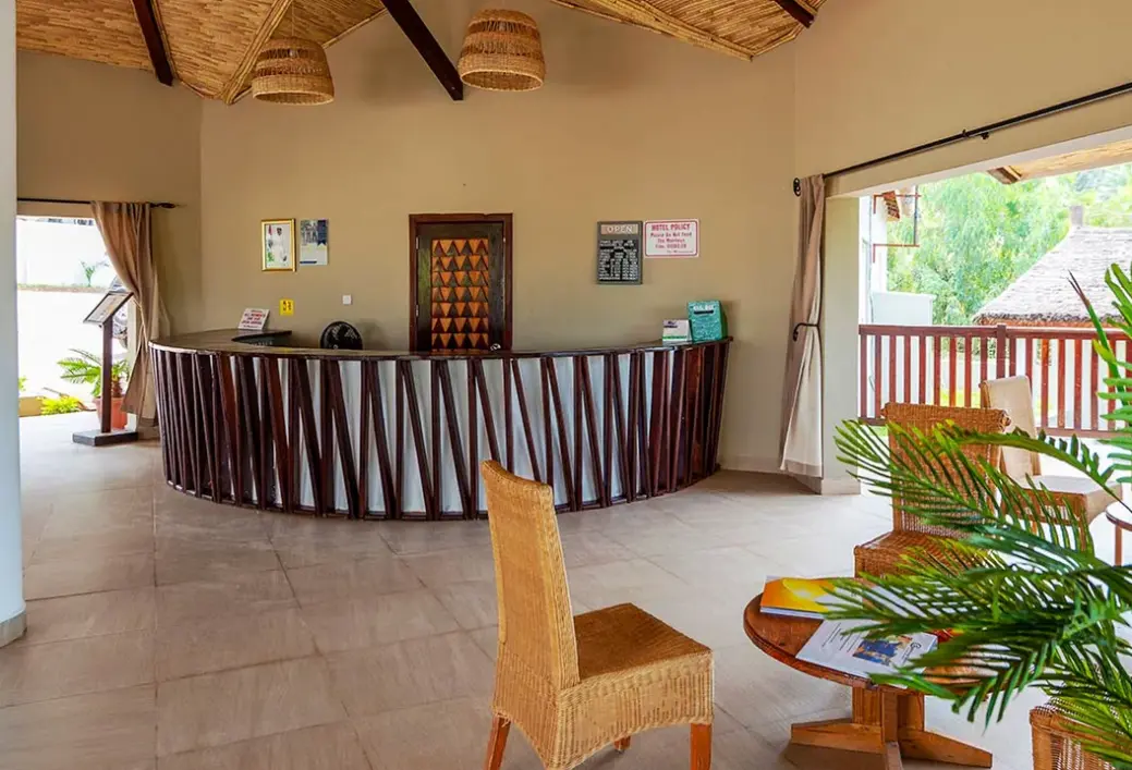 Lobby hotelu Holiday Beach Club