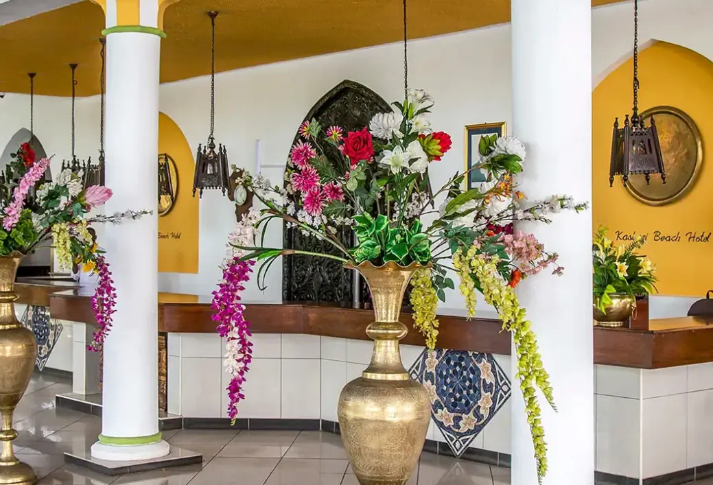 Lobby hotelu Kaskazi Beach