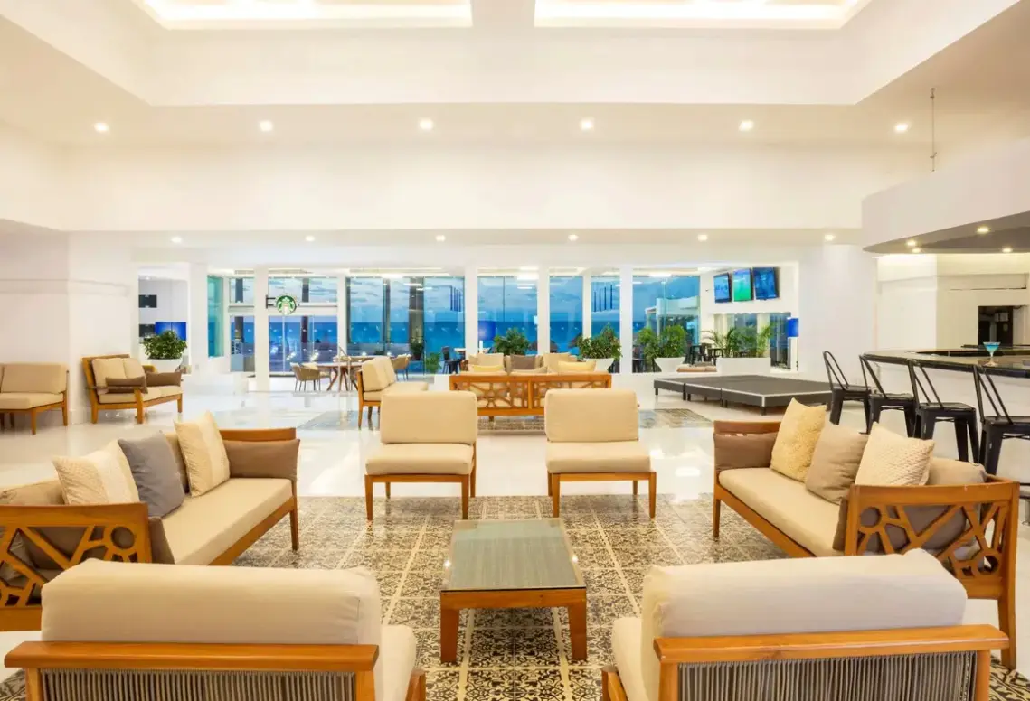 Lobby hotelu Krystal Cancun