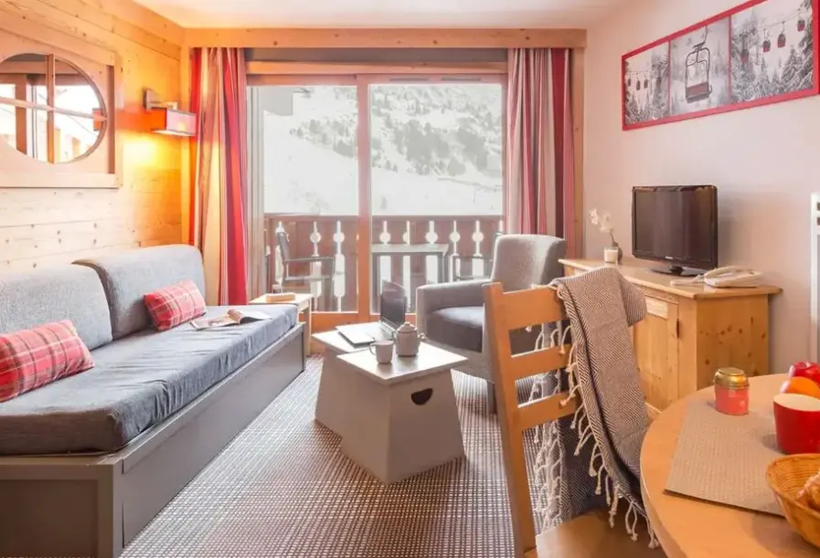 Pokój w hotelu Les Crets