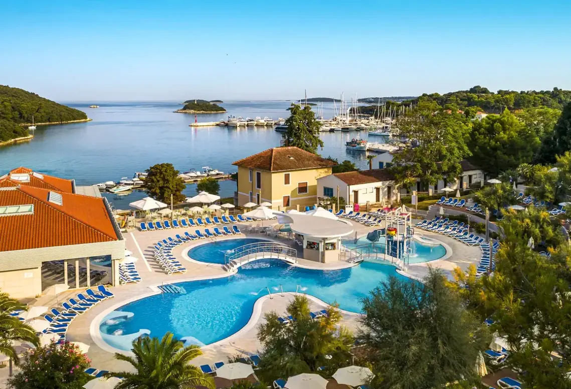 Basen w hotelu Maistra Select Pineta (Istria)