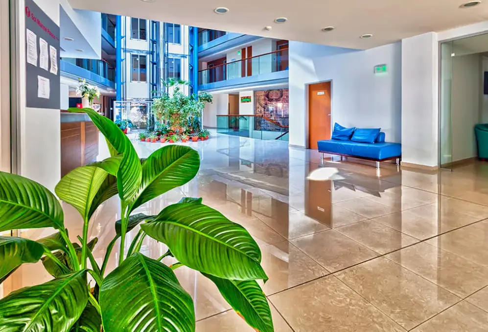 Lobby hotelu Marina Palace by Melia (Nessebar)