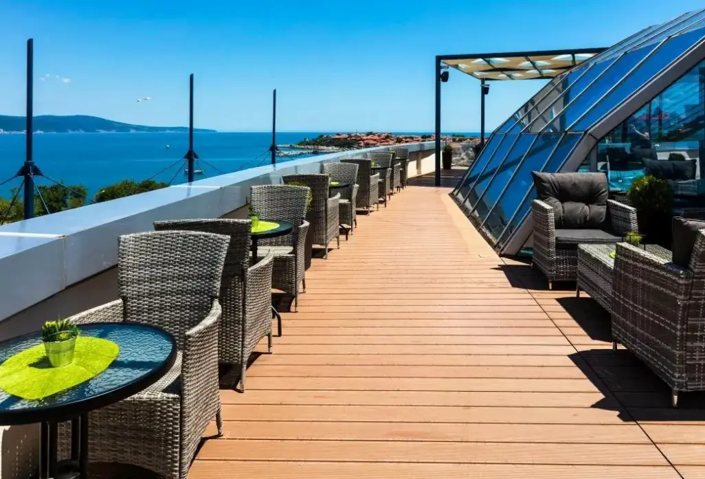 Restauracja i jedzenie w hotelu Marina Palace by Melia (Nessebar)