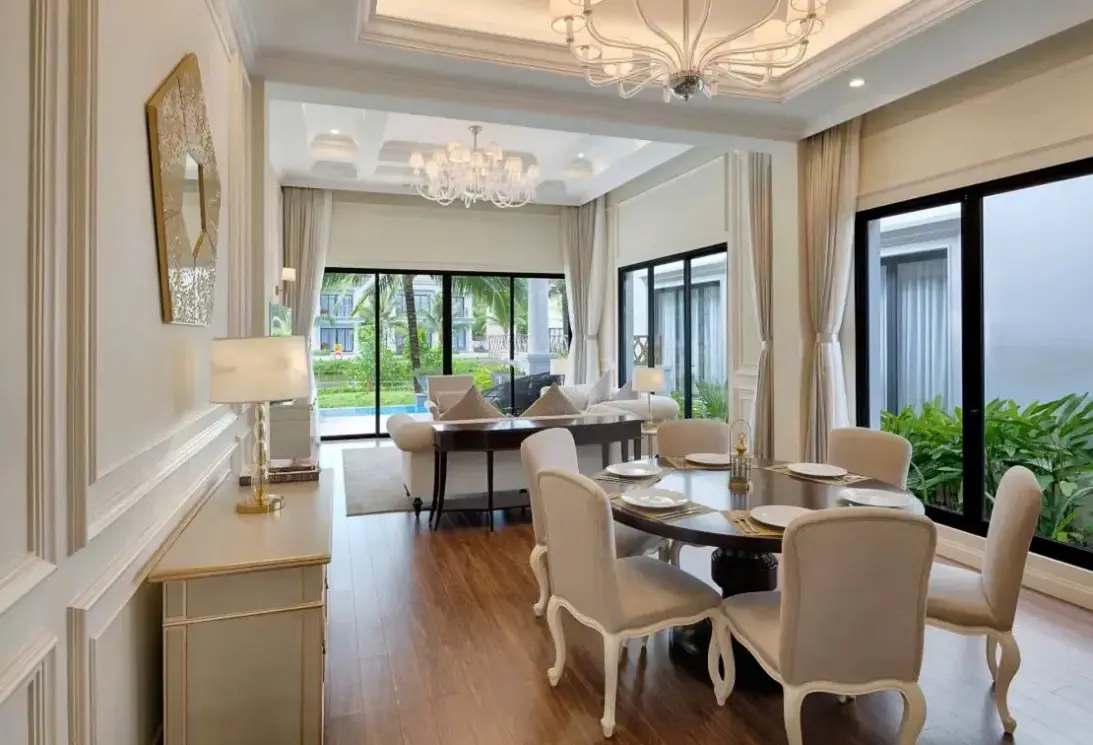 Restauracja i jedzenie w hotelu Melia Vinpearl Phu Quoc (ex. Vinpearl Discovery Coastalland Phu Quoc)