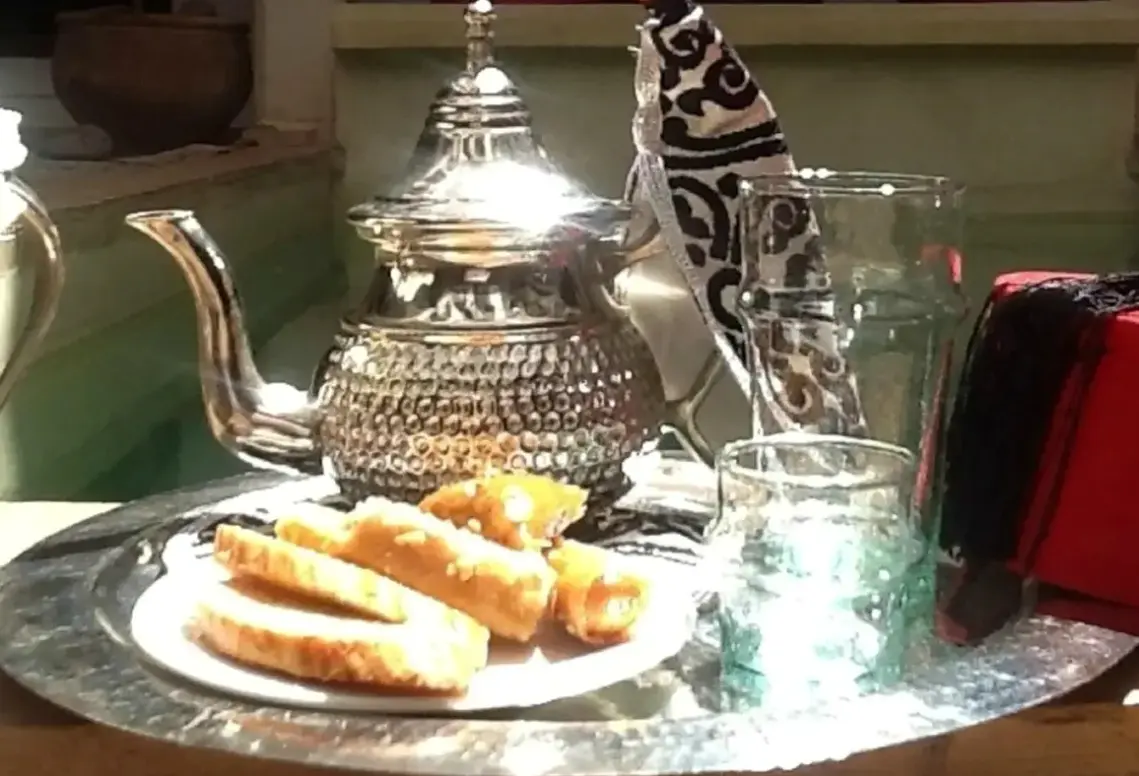 Restauracja i jedzenie w hotelu Minotel Riad Mandalay