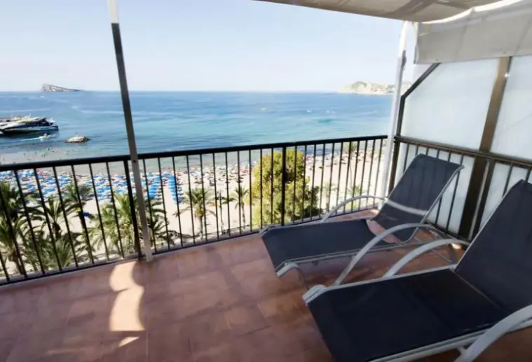 Widok z hotelu Montemar (Benidorm)