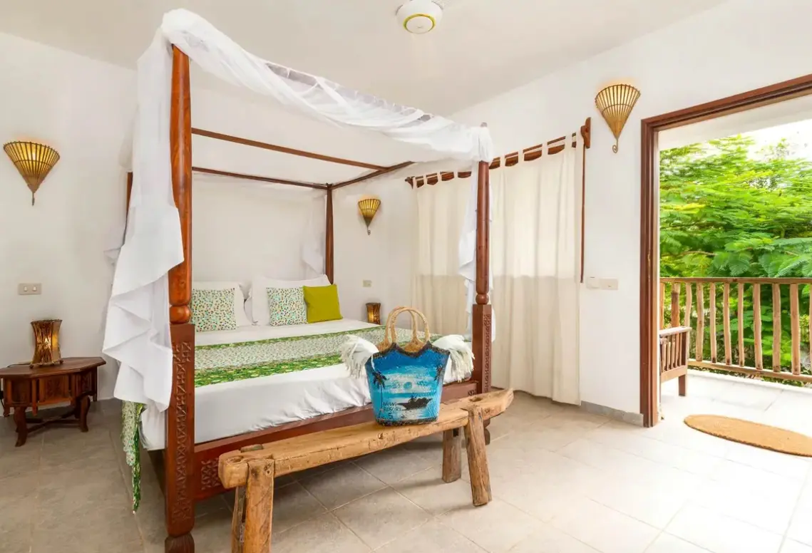Pokój w hotelu Mvuvi Boutique Resort