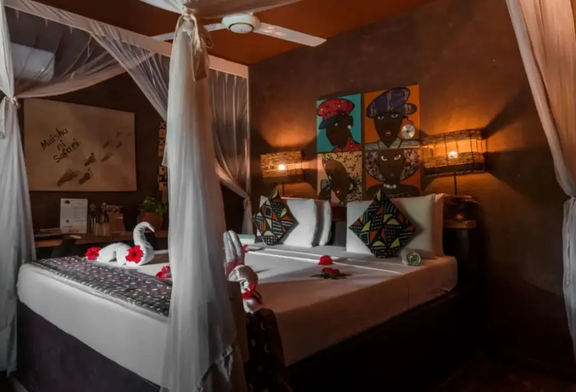 Pokój w hotelu Mwezi Boutique Resort