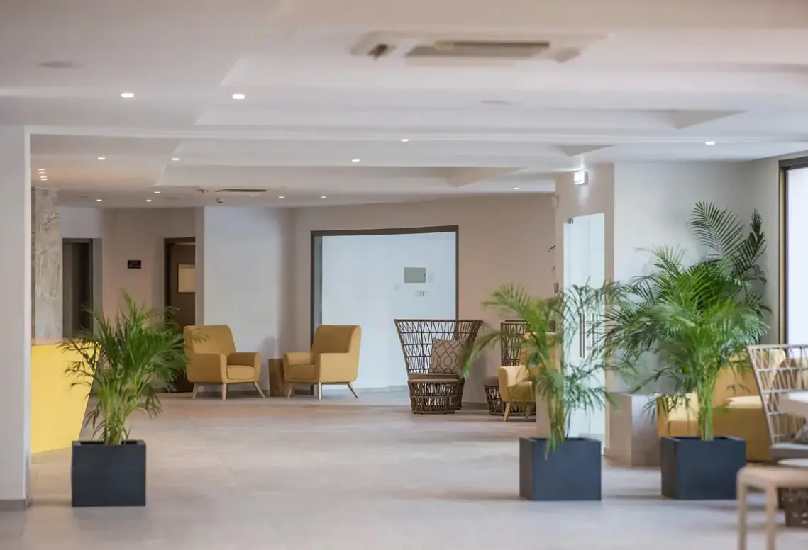 Lobby hotelu Narcissos Waterpark Resort