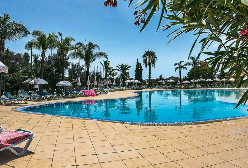 Basen w hotelu Navigator - Palm Oasis Alvor