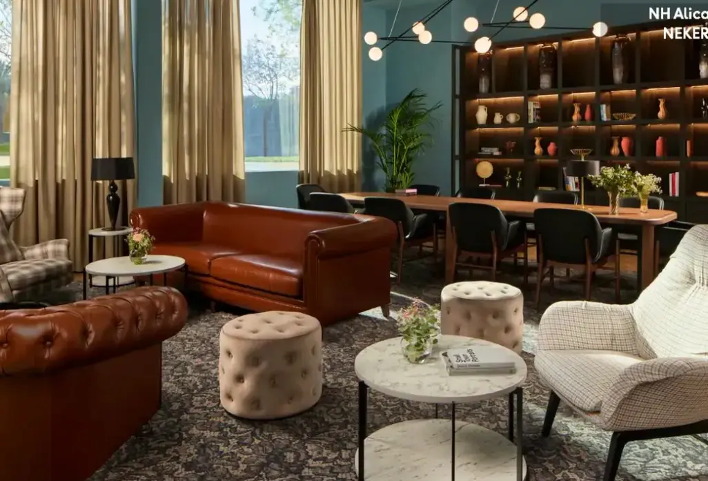 Lobby hotelu NH Alicante