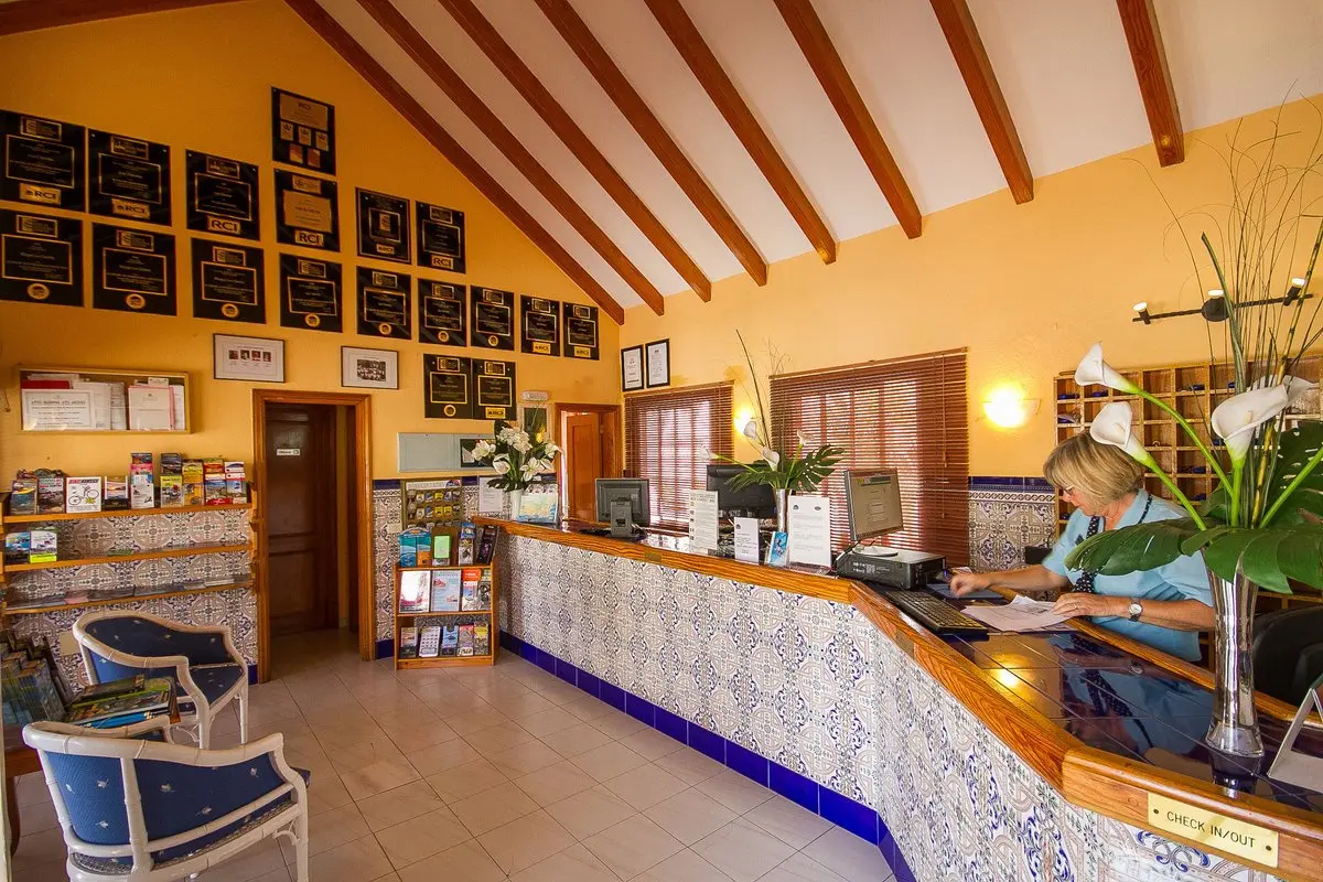 Lobby hotelu Ona Los Claveles