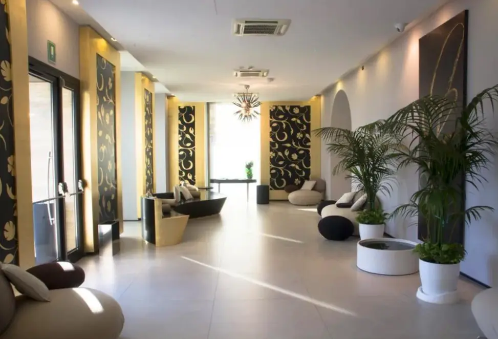 Lobby hotelu Palazzo Salgar