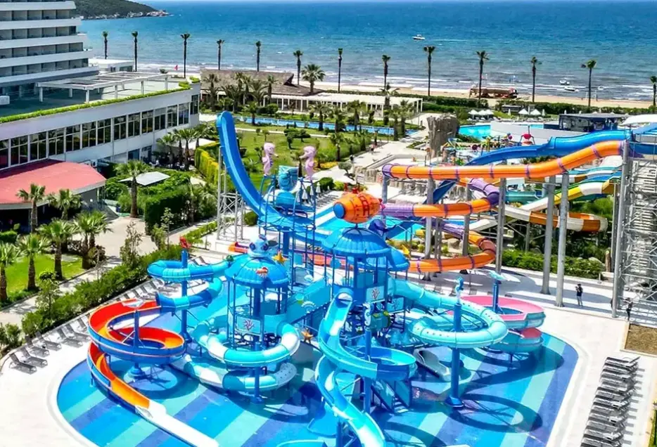 Basen w hotelu Palm Wings Ephesus
