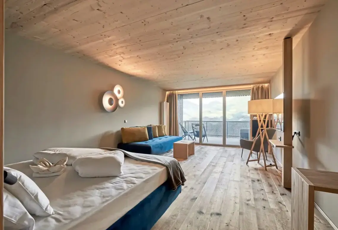 Pokój w hotelu Panorama Feldthurnerhof (Velturno)