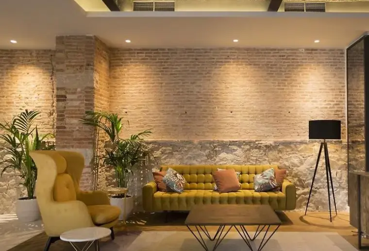 Lobby hotelu Petit Palace Barcelona