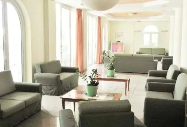 Lobby hotelu Petros
