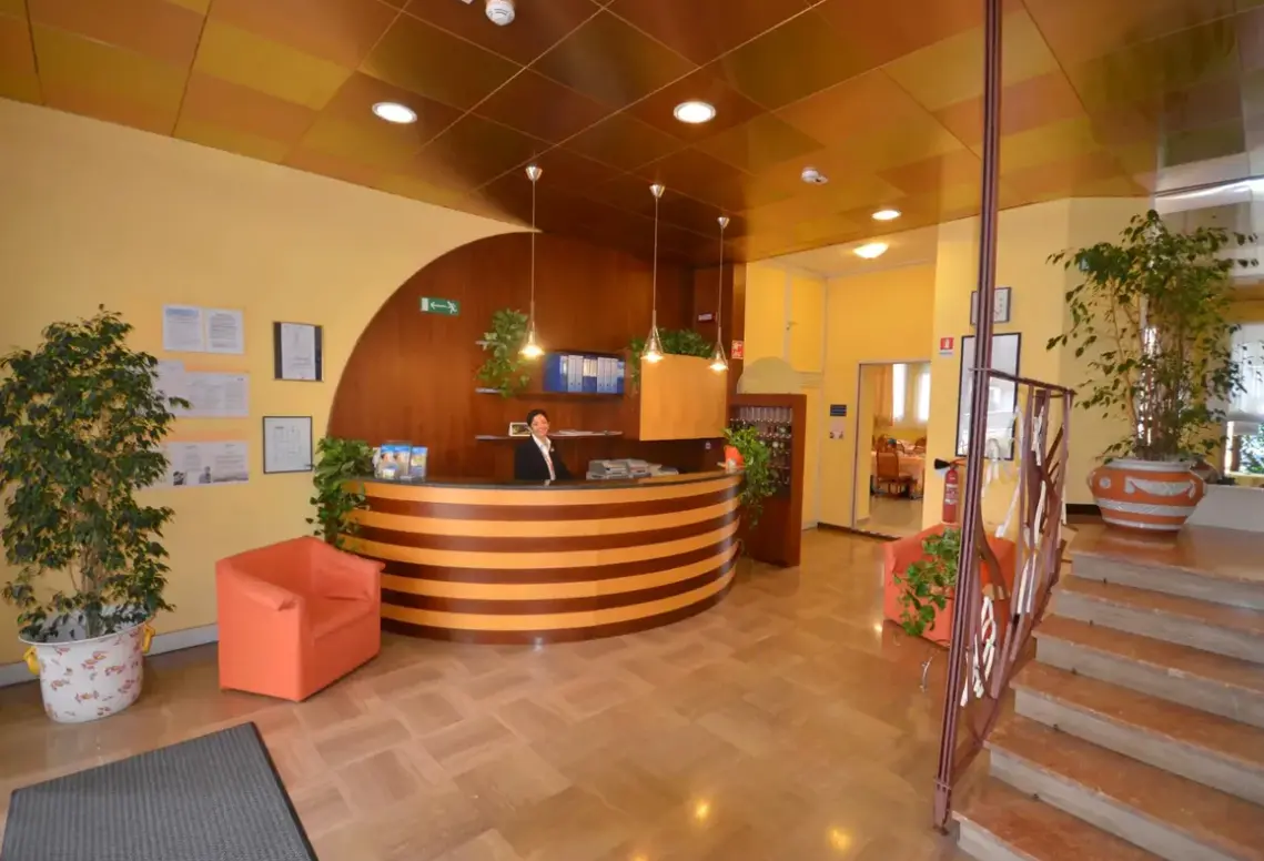 Lobby hotelu Pineda