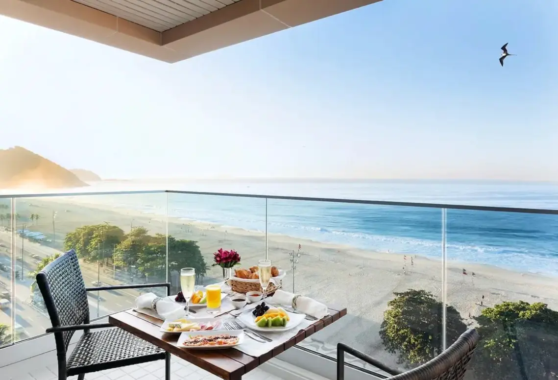 Plaża przy hotelu Porto Bay Rio de Janeiro