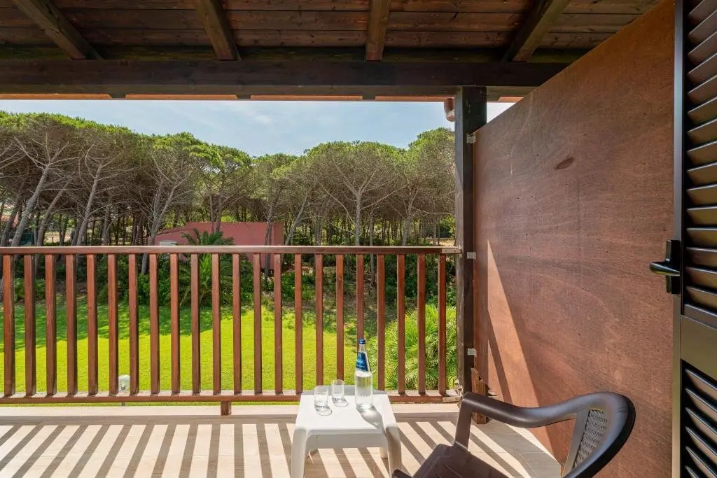 Widok z hotelu Portoconte (Porto Conte)