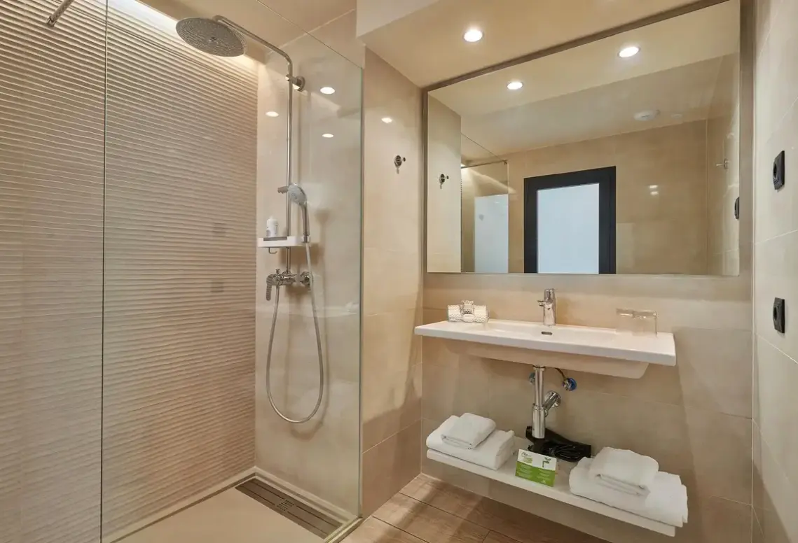 Łazienka w pokoju hotelu Protur Badia Park Aparthotel