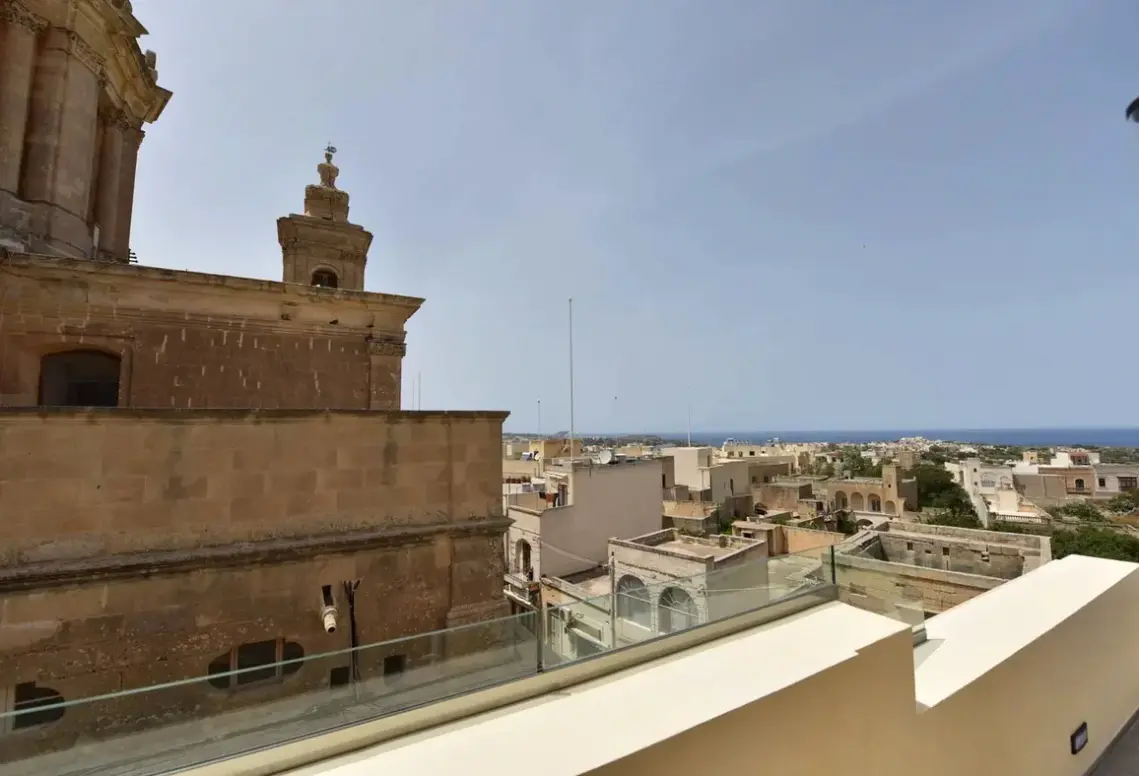 Widok z hotelu Quaint Boutique Nadur