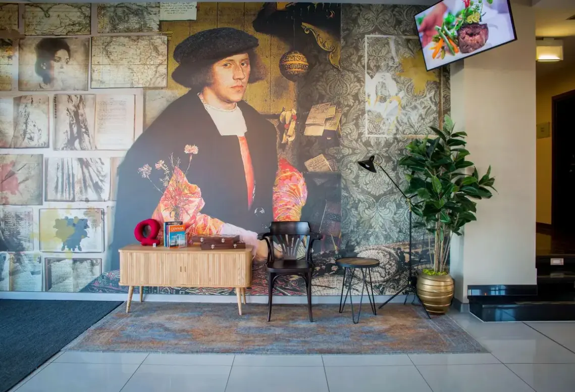 Lobby hotelu Qubus (Gdańsk)