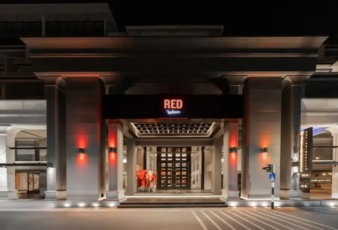 Obiekt hotelu Radisson Red