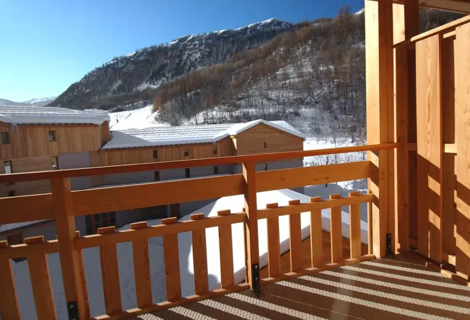 Widok z hotelu Residence Prestige Odalys Le Pelvoux