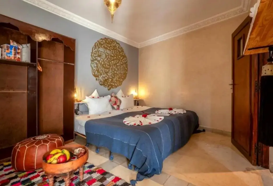 Pokój w hotelu Riad Flamme D'Orient & Spa