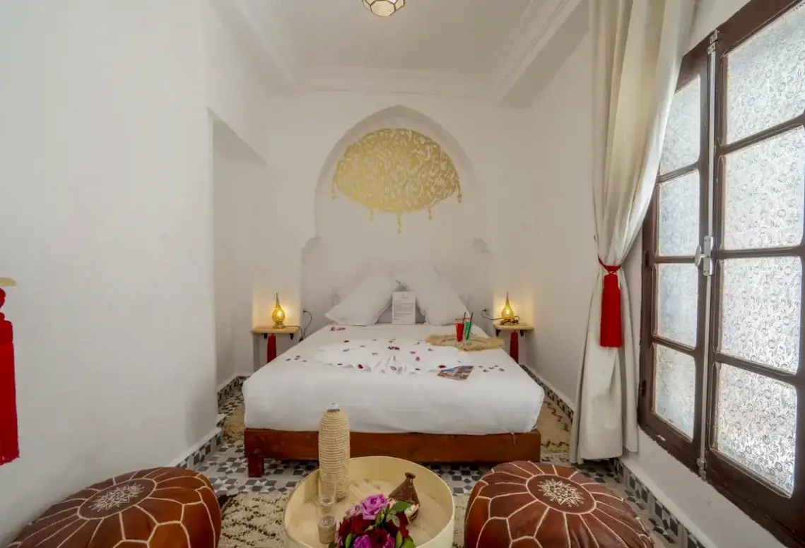 Pokój w hotelu Riad Tzizwit Boutique Hotel & Spa