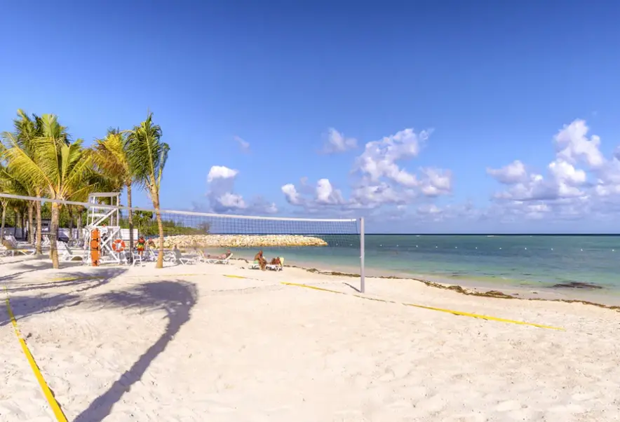 Plaża przy hotelu Riu Reggae