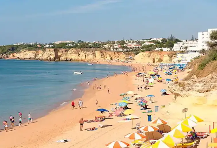 Plaża przy hotelu Rosamar I