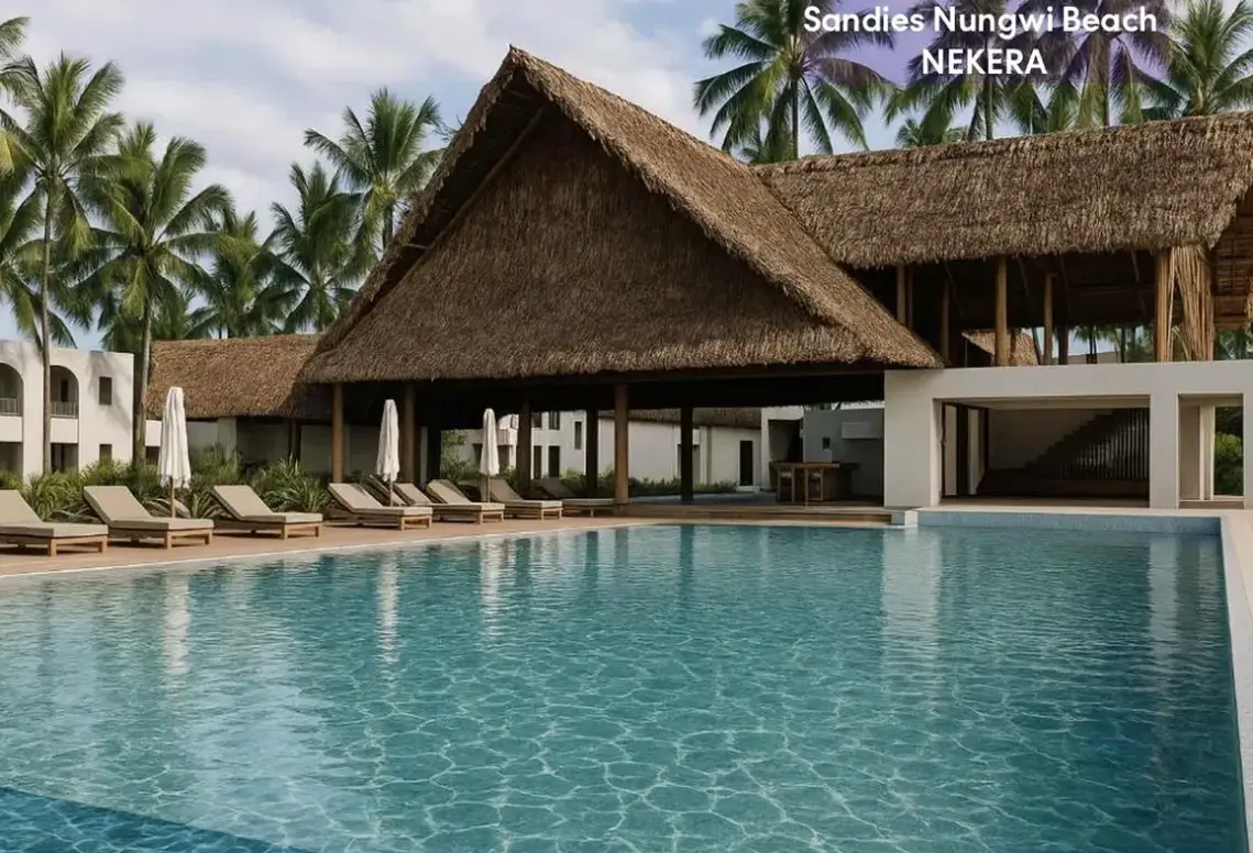 Basen w hotelu Sandies Nungwi Beach