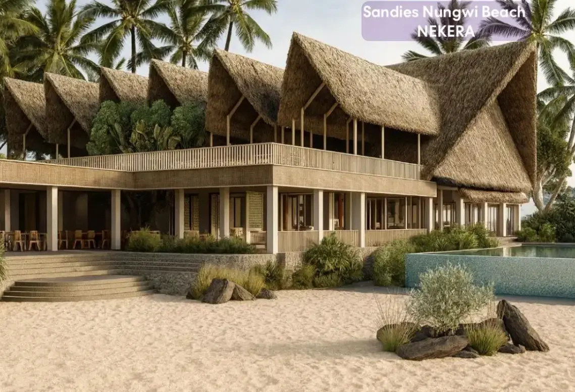 Plaża przy hotelu Sandies Nungwi Beach