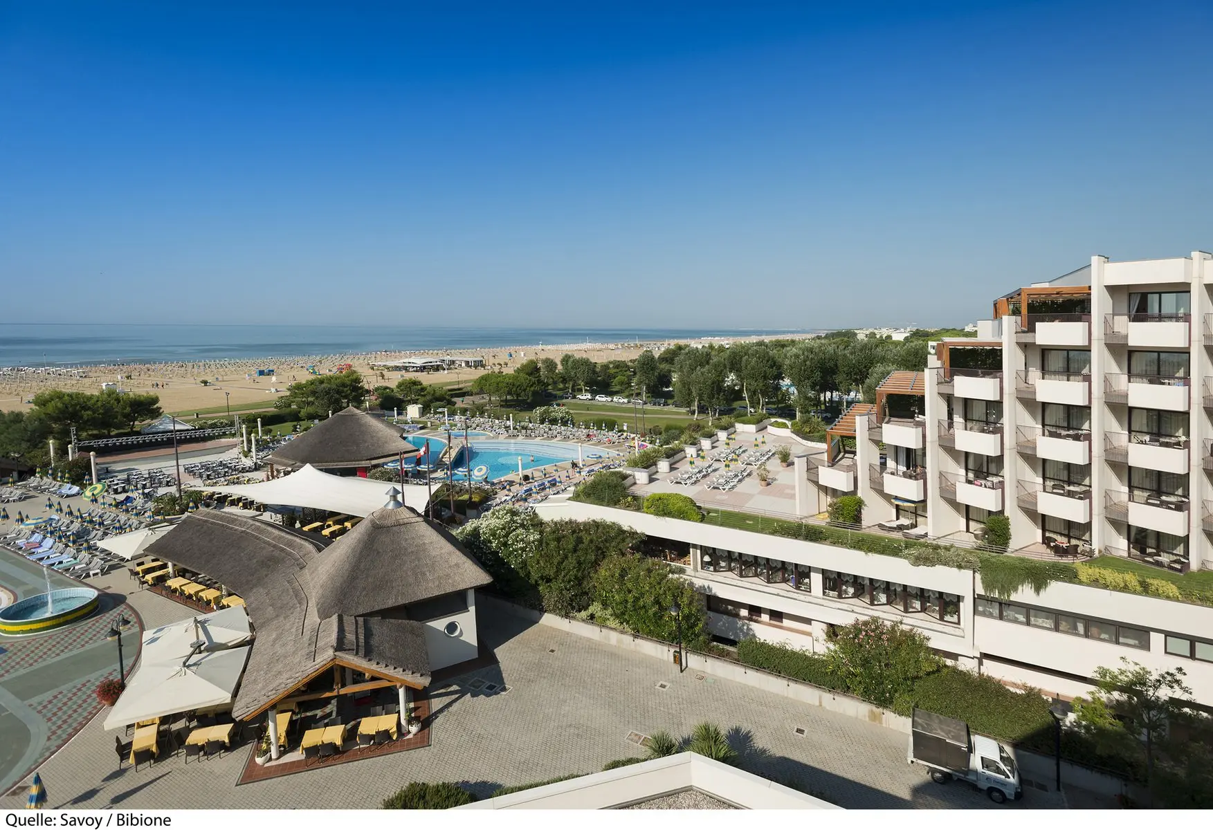 Basen w hotelu Savoy Beach Hotel & Thermal Spa