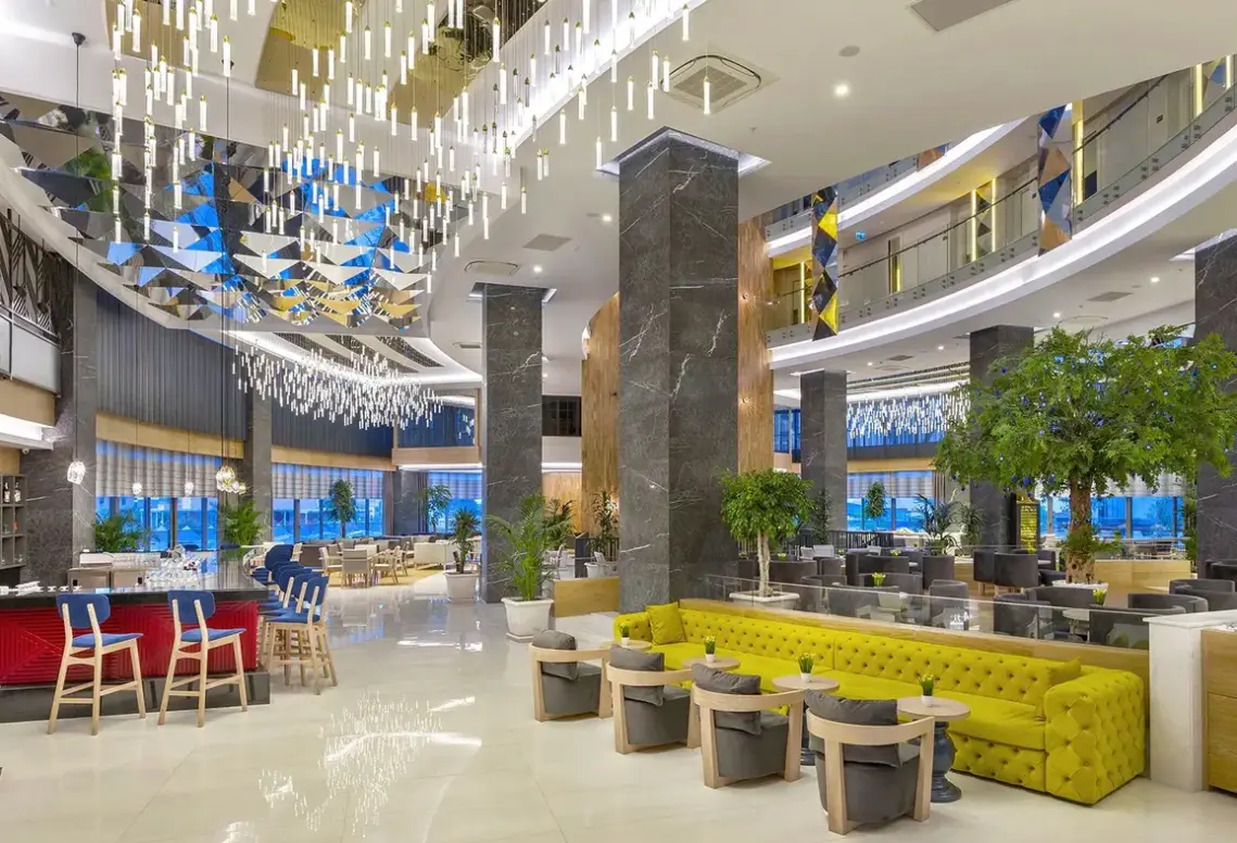 Lobby hotelu Seashell Vega (ex. Side Crown Sunshine)
