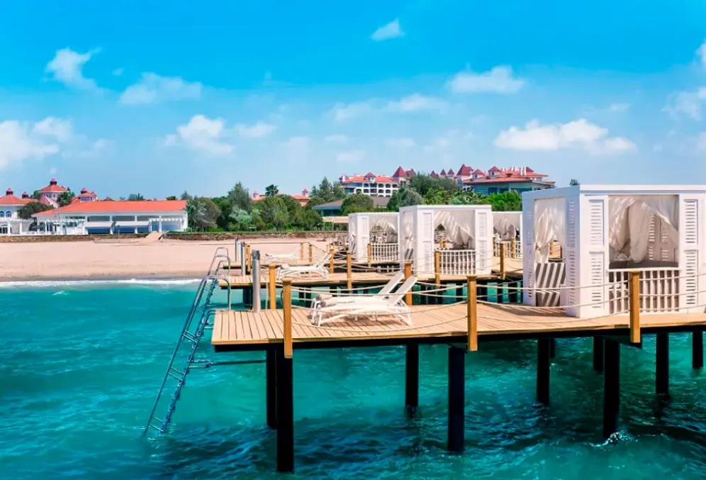 Plaża przy hotelu Sirene Belek