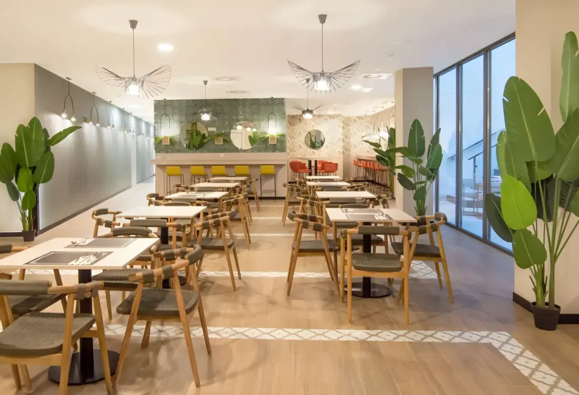 Restauracja i jedzenie w hotelu Soho Boutique Cordoba