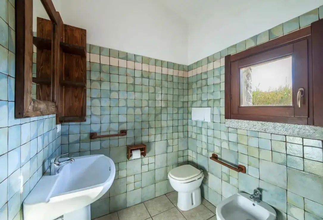 Łazienka w pokoju hotelu Stazzi di Gallura La Pietraia