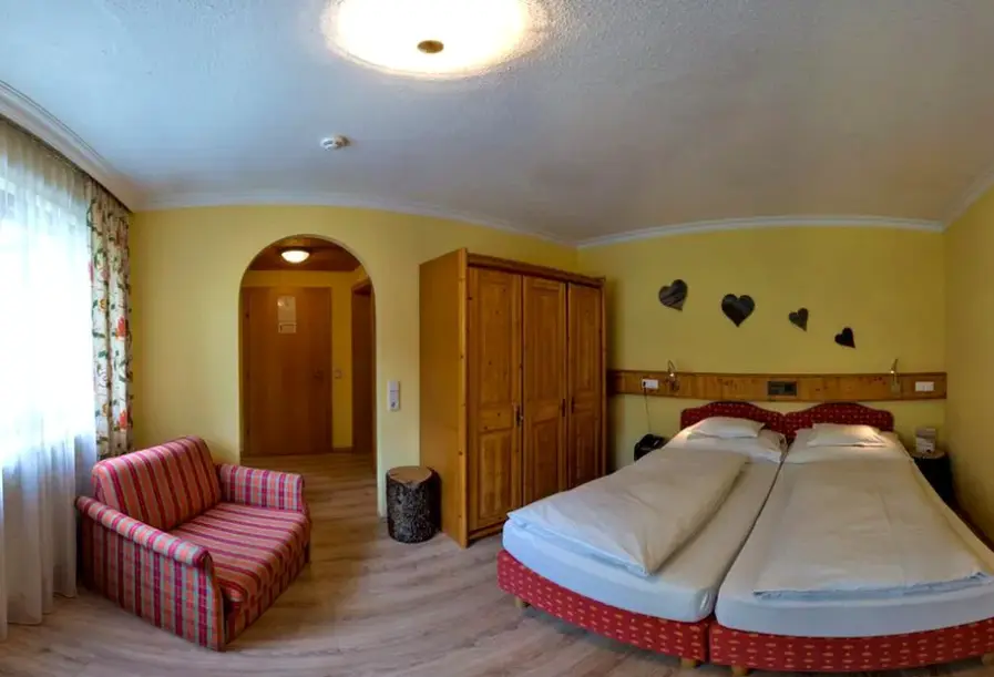 Pokój w hotelu Stubaierhof