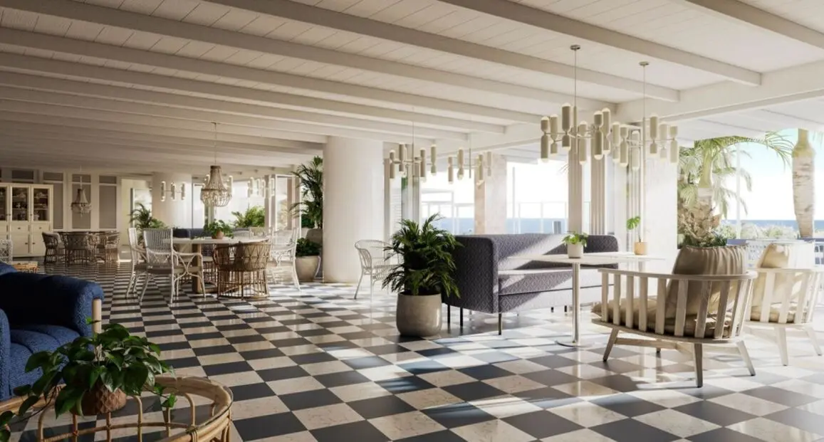 Lobby hotelu The Salmar