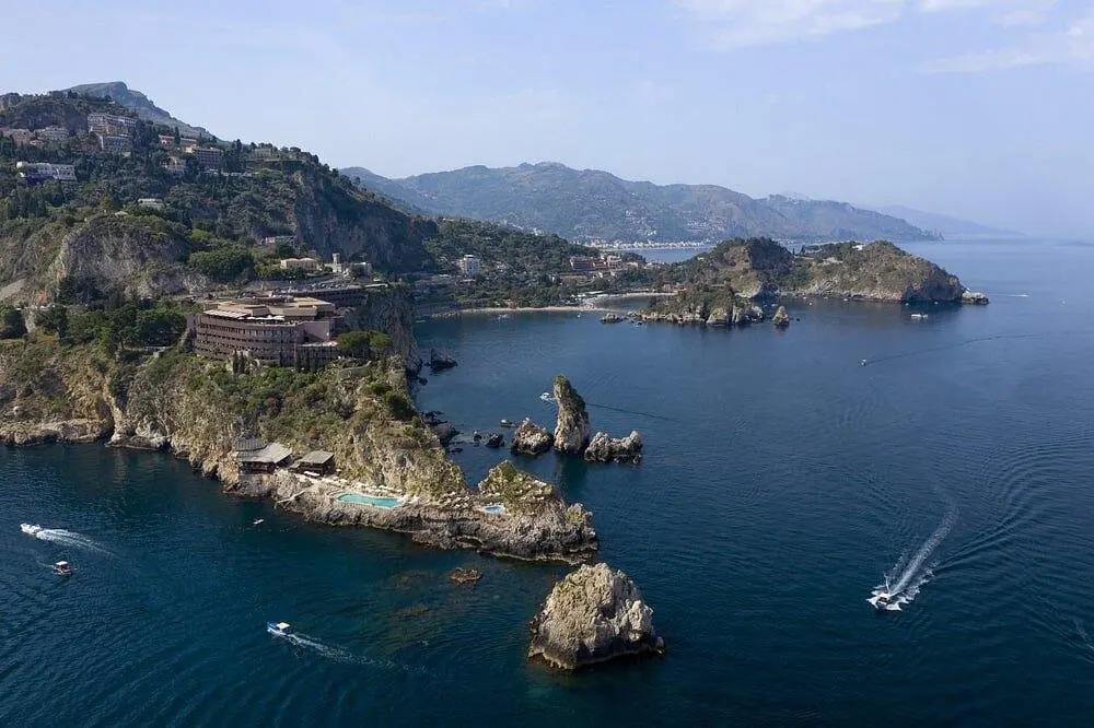 Widok z hotelu Una Hotels Capotaormina